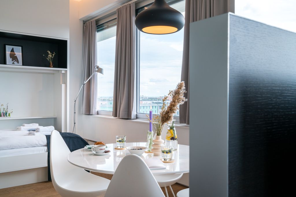 Thumb - Sleep Above the Skyline – Modern Decor Apartment for 4 in Vienna’s Philips Haus num - 17