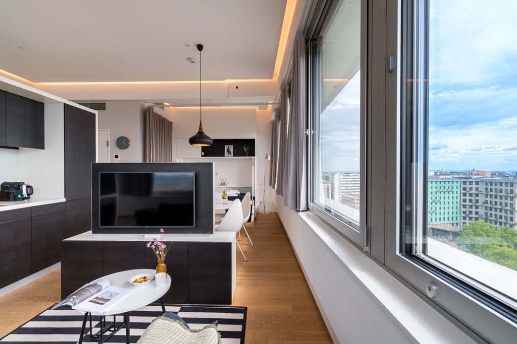 Thumb - Sleep Above the Skyline – Modern Decor Apartment for 4 in Vienna’s Philips Haus