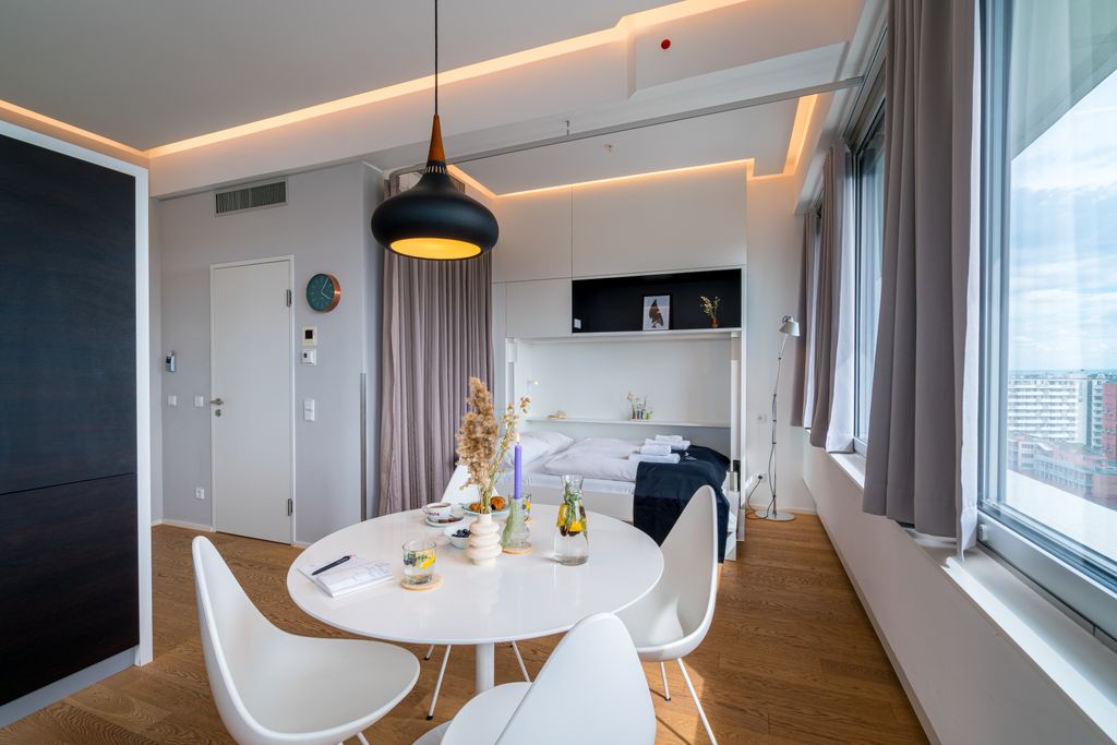 Thumb - Sleep Above the Skyline – Modern Decor Apartment for 4 in Vienna’s Philips Haus num - 3